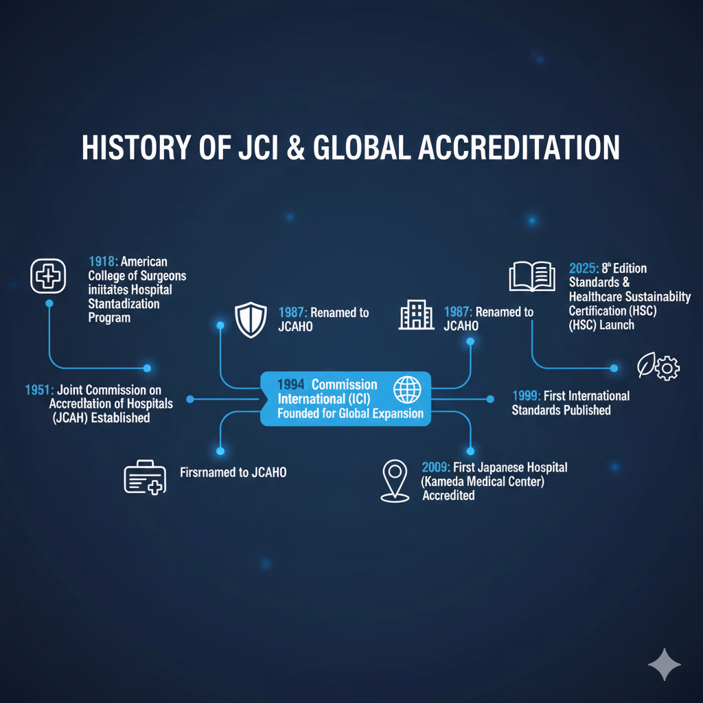 JCIの歴史と設立背景のタイムライン