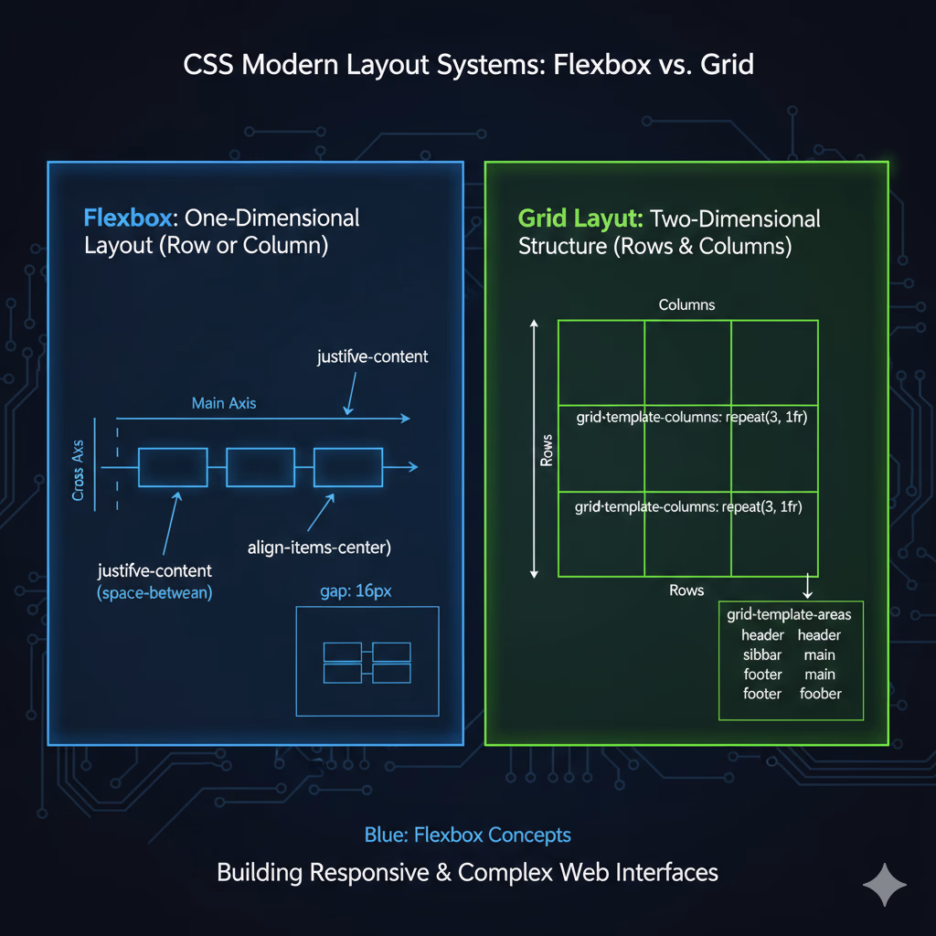 モダンなレイアウトシステム